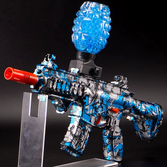 High-Speed M416 Electric Ball Blaster - Fun for Kids and Adults, Rechargeable- Ideal for Outdoor Game Parties（No Water Bombs）