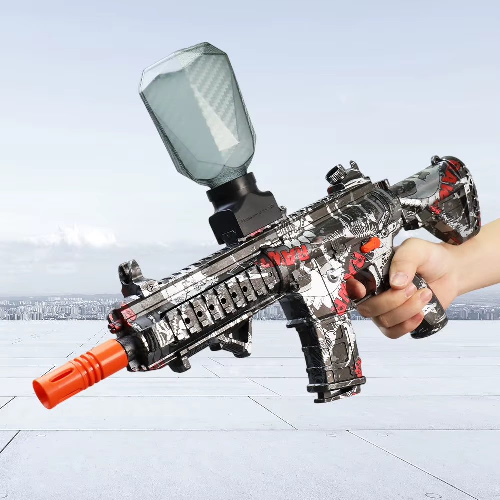 High-Speed M416 Electric Ball Blaster - Fun for Kids and Adults, Rechargeable- Ideal for Outdoor Game Parties（No Water Bombs）